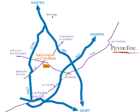 Plan d'acc�s